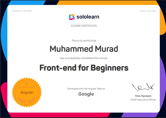 صورة Front-end for Beginners