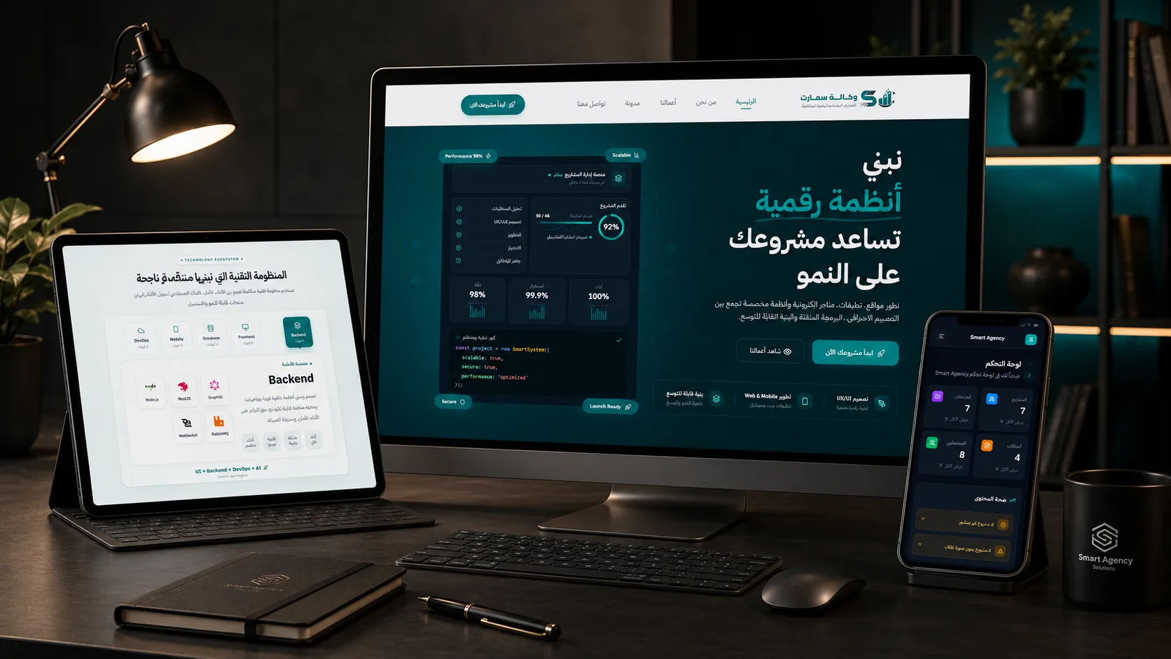 منصة وكالة سمارت الرقمية - 1