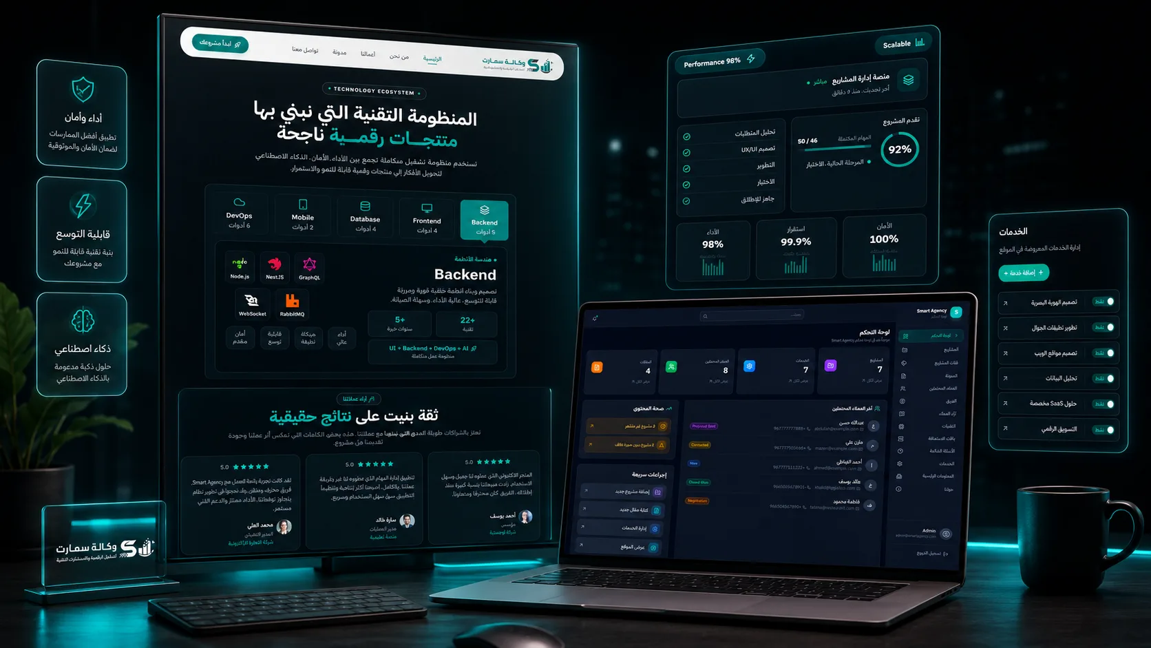 منصة وكالة سمارت الرقمية