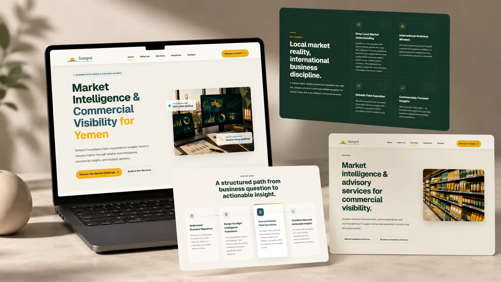 موقع Sunspot Consultancy - 1